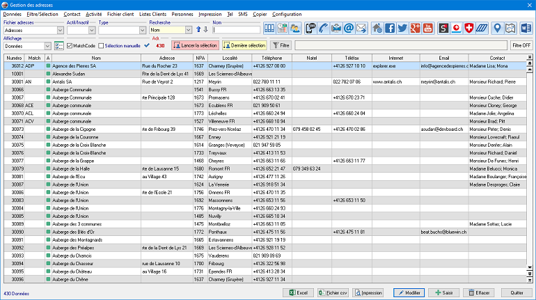 Logiciel WinPress