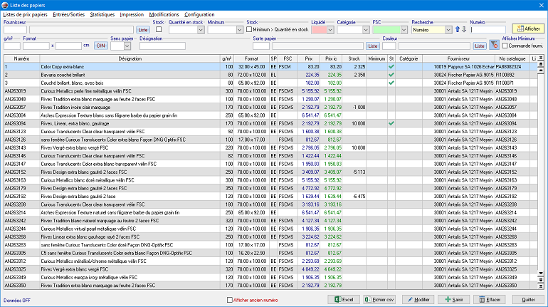 Logiciel WinPress